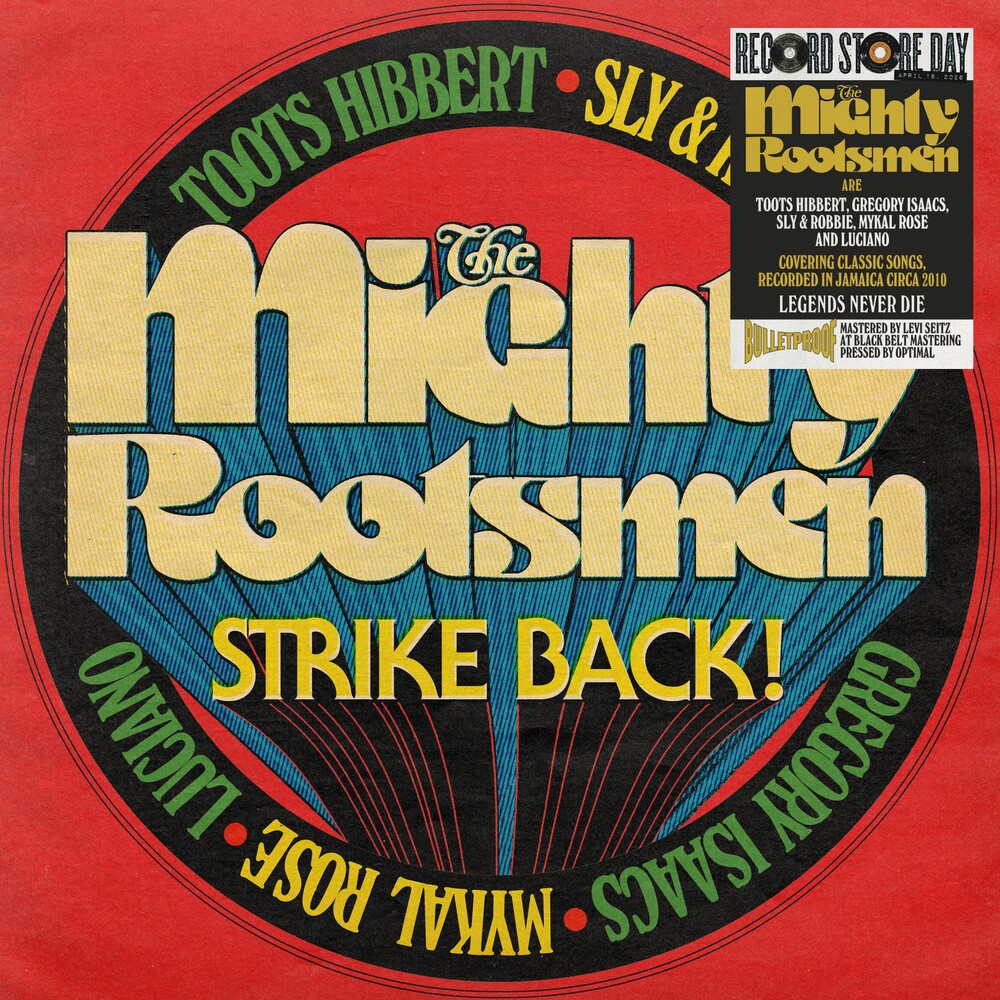 the album cover for The Mighty Rootsmen - The Mighty Rootsmen Strike Back [RSD 2026]