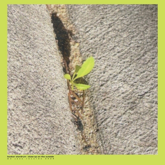 the album cover for Booker Stardrum - Close-Up On The Outside