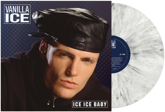 the album cover for Vanilla Ice - Ice Ice Baby [White Marble]
