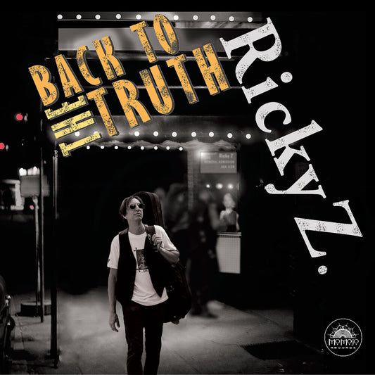 the album cover for Ricky Z - Back To The Truth