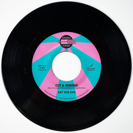 the album cover for Say She She - Cut & Rewind / Disco Life