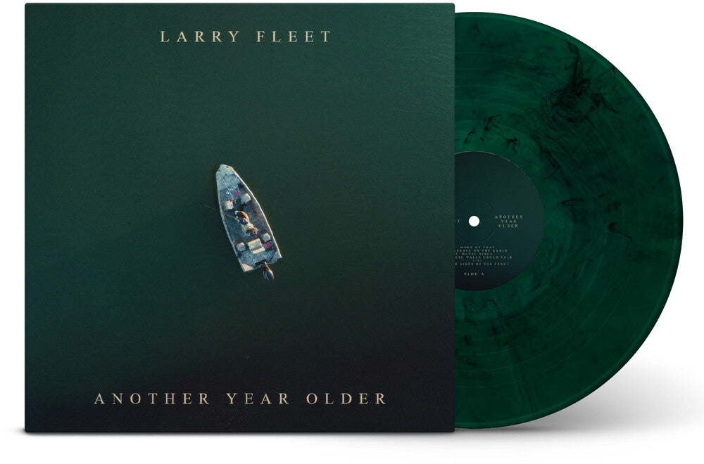 the album cover for Larry Fleet - Another Year Older - Green [Colored Vinyl] (Grn)
