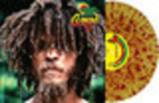the album cover for The Congos - Congo Ashanti [RSD Essentials Yellow w/Red Splatter]