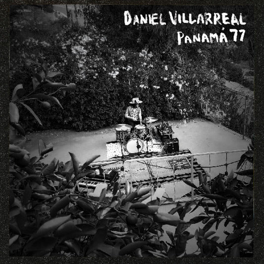 the album cover for Daniel Villarreal - Panama 77 (Blue) [Colored Vinyl] [Limited Edition]