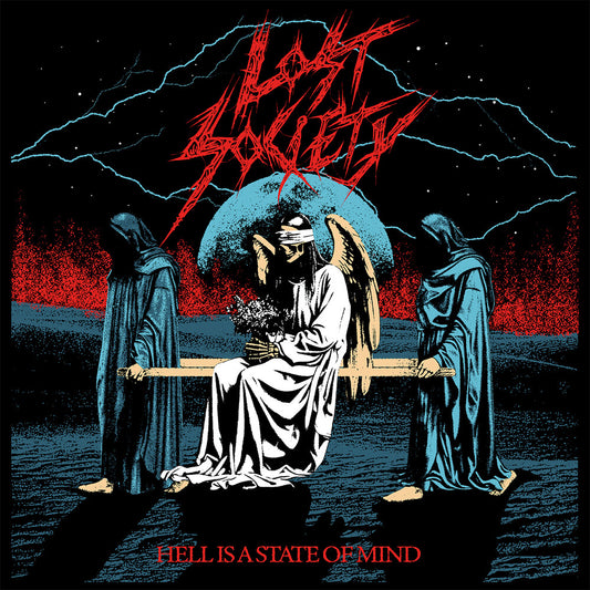 the album cover for Lost Society - Hell Is A State Of Mind (Jewl)