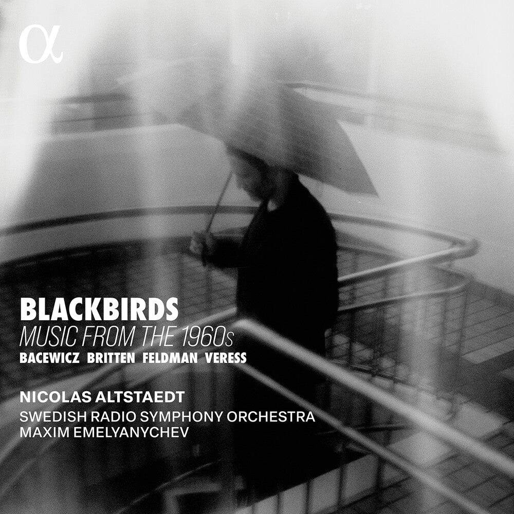 the album cover for Nicolas Altstaedt - Blackbirds