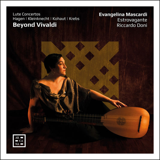 the album cover for Evangelina Mascardi - Beyond Vivaldi - Lute Cons