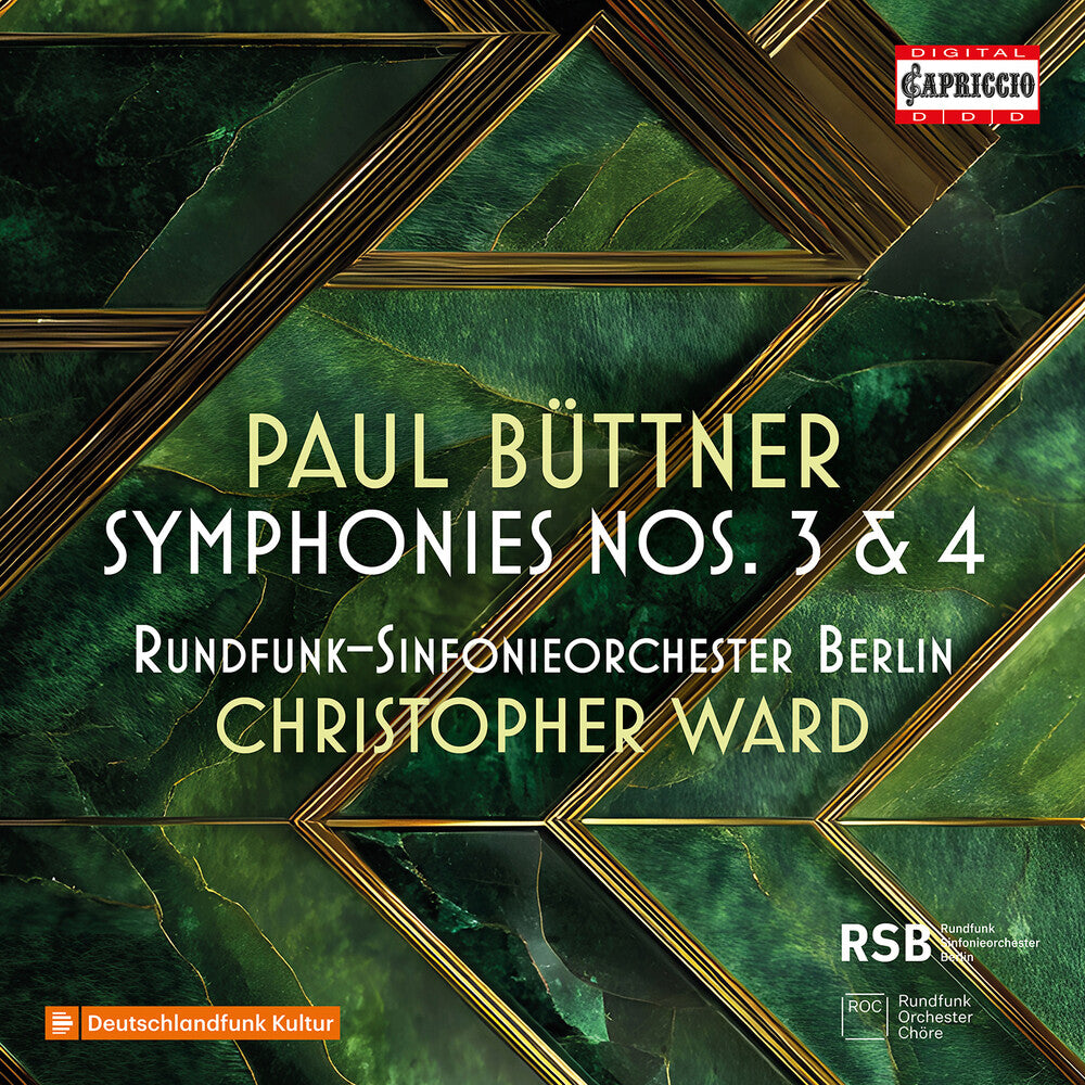 the album cover for Rundfunk-Sinfonieorchester Berlin - Paul Buttner: Syms Nos. 3 & 4