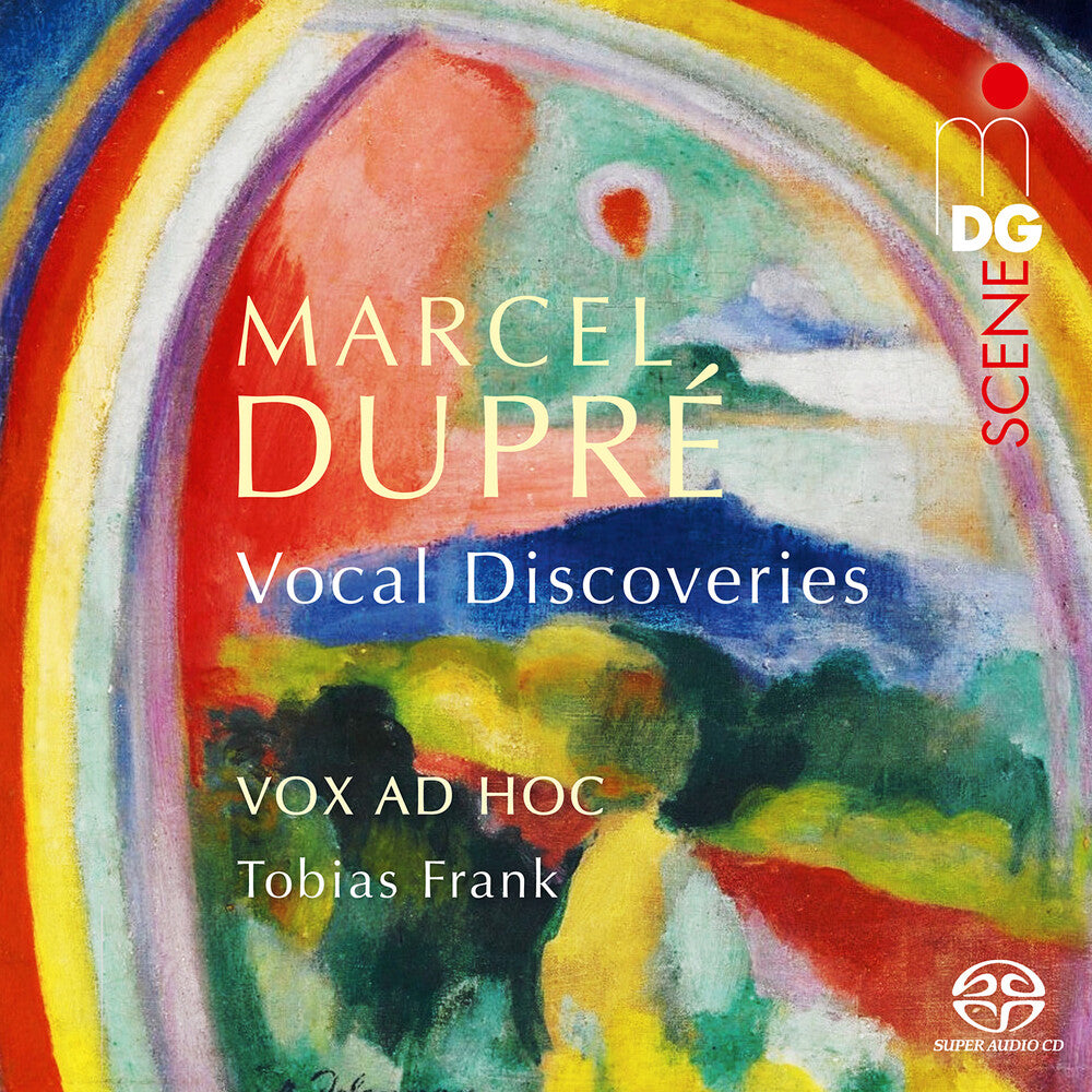 the album cover for Vox Ad Hoc - Dupre: Vocal Discoveries