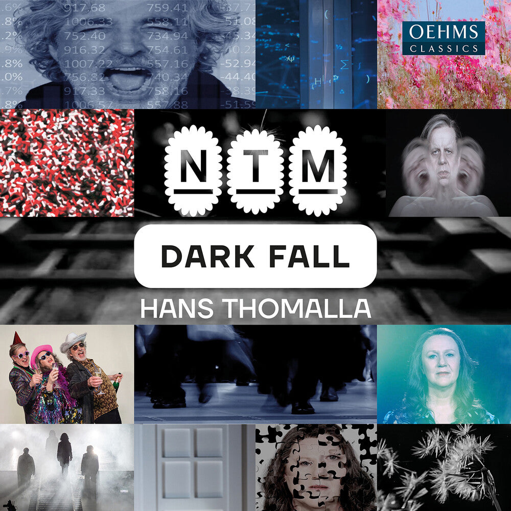 the album cover for Nationaltheater-Orchester Mannheim - Hans Thomalla: Dark Fall