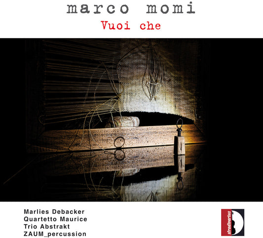 the album cover for Marlies Debacker - Marco Momi: Vuoi Che