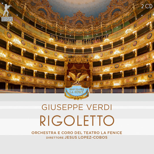 the album cover for Giuseppe Verdi - Verdi: Rigoletto