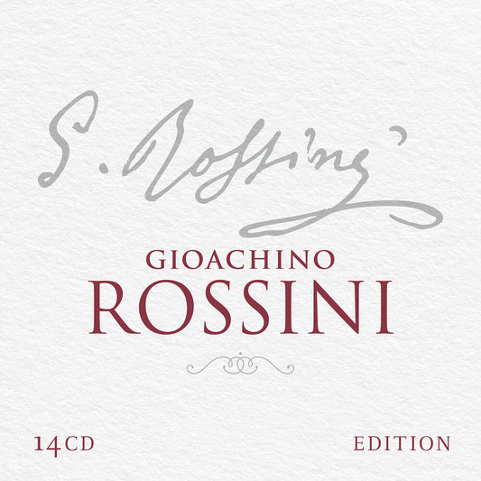 the album cover for Gioacchino Rossini - Gioachino Rossini Edition (14 Cd Box)
