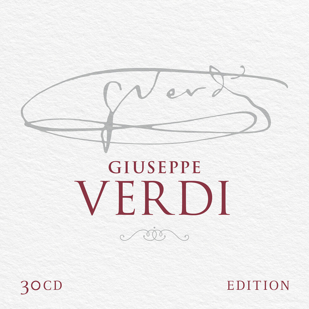 the album cover for Giuseppe Verdi - Giuseppe Verdi Edition (30 Cd Box Set)