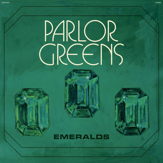 the album cover for Parlor Greens - Emeralds