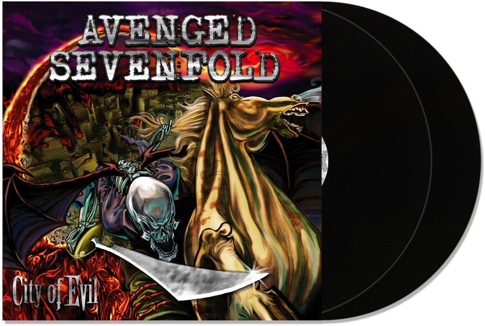 the album cover for Avenged Sevenfold - City Of Evil (Blk) [180 Gram]