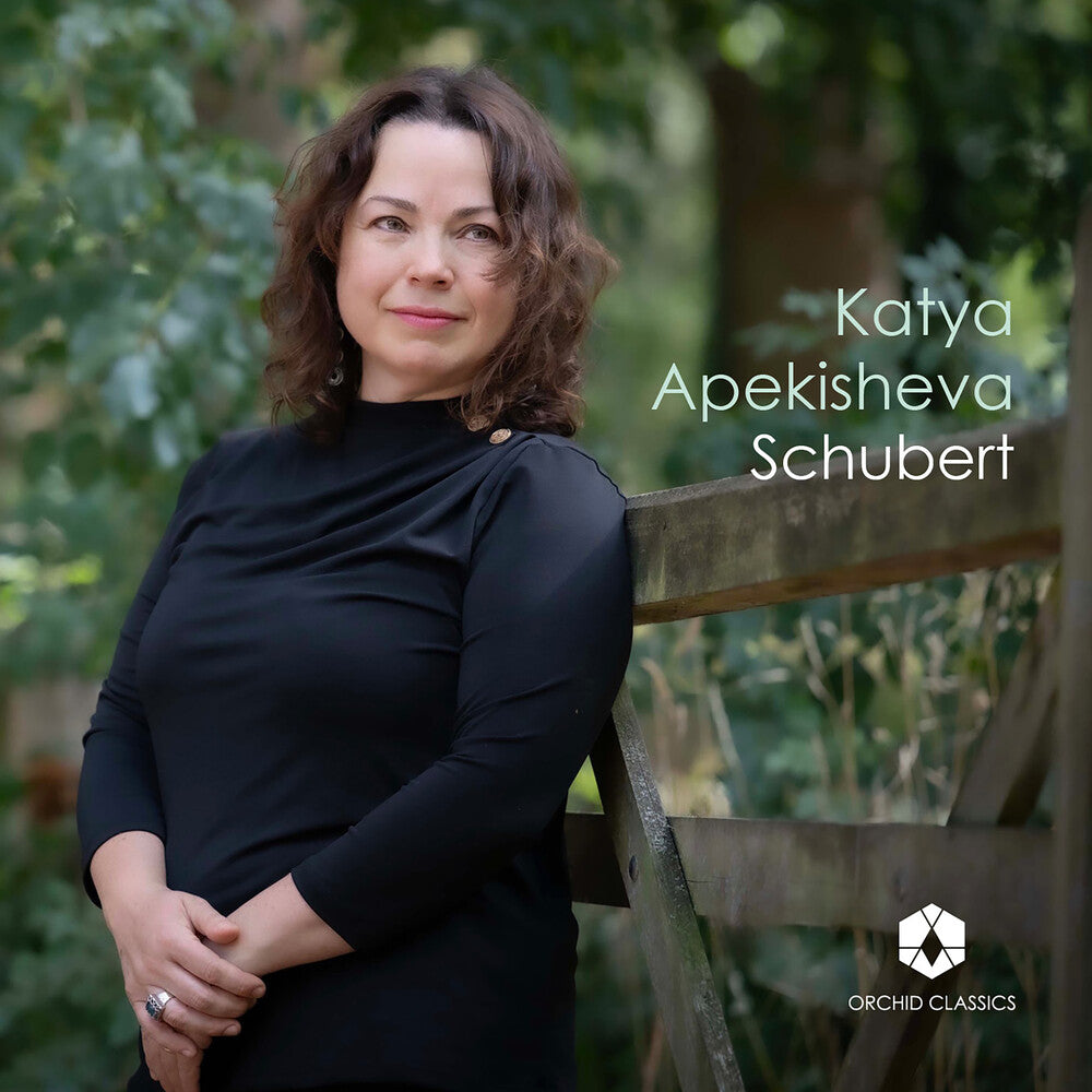 the album cover for Katya Apekisheva - Schubert