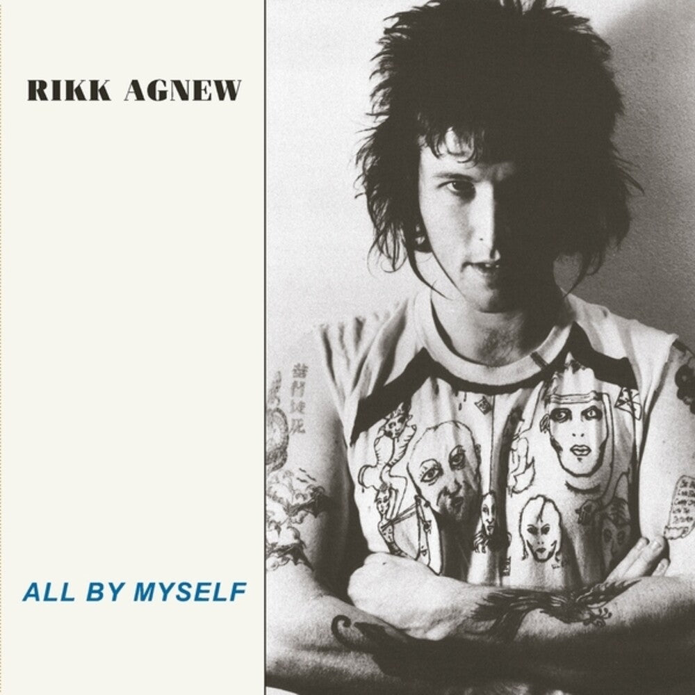 the album cover for Rikk Agnew - All By Myself
