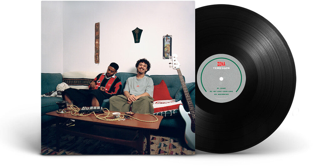 the album cover for Zena - Temesgen