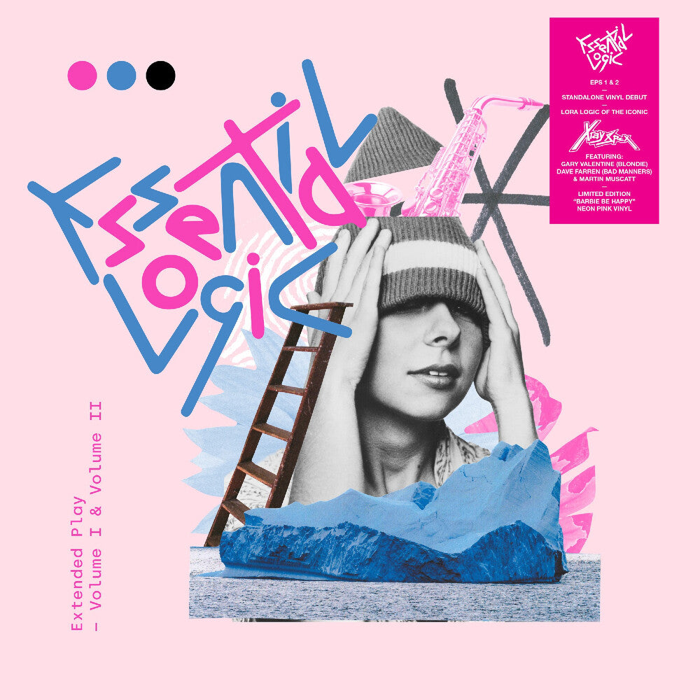 the album cover for Essential Logic - Extended Play - Vol 1 & Vol 2 [Colored Vinyl] (Pnk)