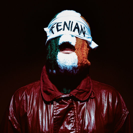 the album cover for Kneecap - Fenian - Red (Blk) [Colored Vinyl] (Red)