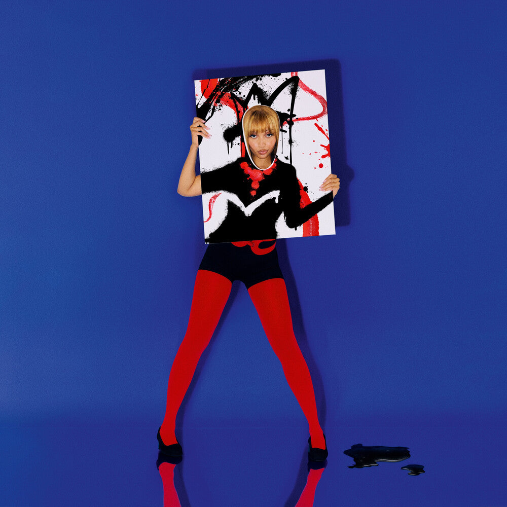 the album cover for PinkPantheress - Fancy Some More? [Ultra Clear & Transparent Purple]