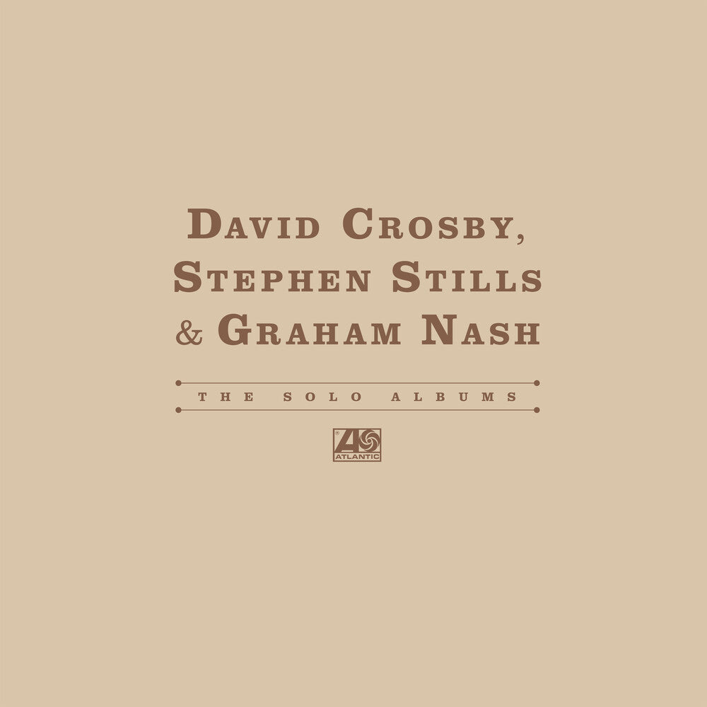 the album cover for Crosby, Stills & Nash - The Solo Albums [4LP] [RSD 2026]
