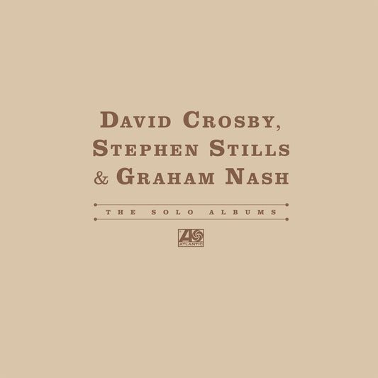 the album cover for Crosby, Stills & Nash - The Solo Albums [4LP] [RSD 2026]
