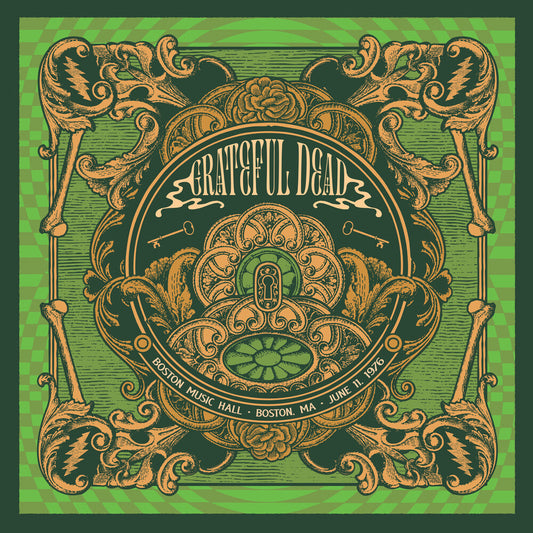 the album cover for Grateful Dead - Boston Music Hall, Boston, MA 6/11/76 [RSD 2026]
