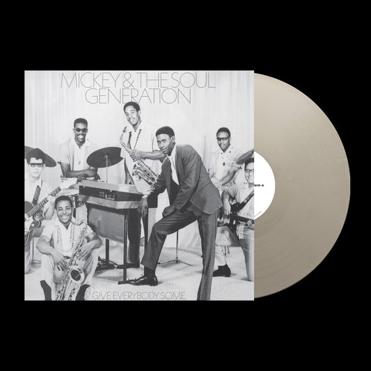 the album cover for Mickey & The Soul Generation - Give Everybody Some - Silver [Colored Vinyl] (Slv)