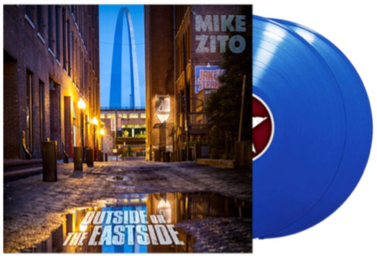 the album cover for Mike Zito - Outside Or The Eastside (Blue) [Colored Vinyl]