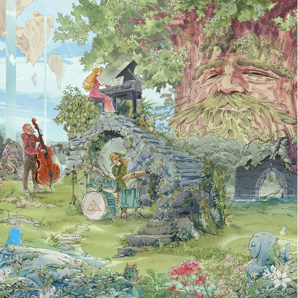 the album cover for Deku Trio - Zelda & Jazz Iii [Colored Vinyl]