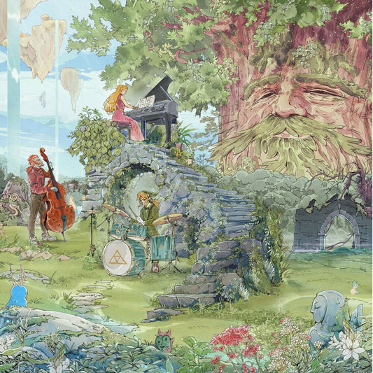 the album cover for Deku Trio - Zelda & Jazz Iii [Colored Vinyl]