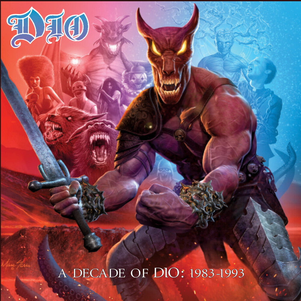 the album cover for Dio - Decade Of Dio: 1983-1993 (Box)