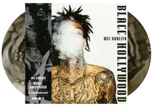 the album cover for Wiz Khalifa - Blacc Hollywood [Colored Vinyl] (Gate) [Limited Edition] (Bice)