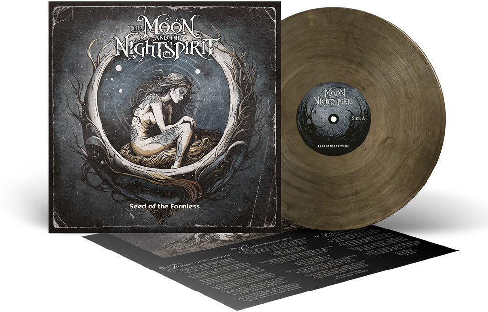 the album cover for Moon & the Nightspirit - Seed Of The Formless (Blk) [Clear Vinyl] [Limited Edition] (Ofgv)