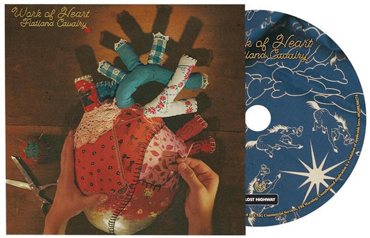 the album cover for Flatland Cavalry - Work Of Heart