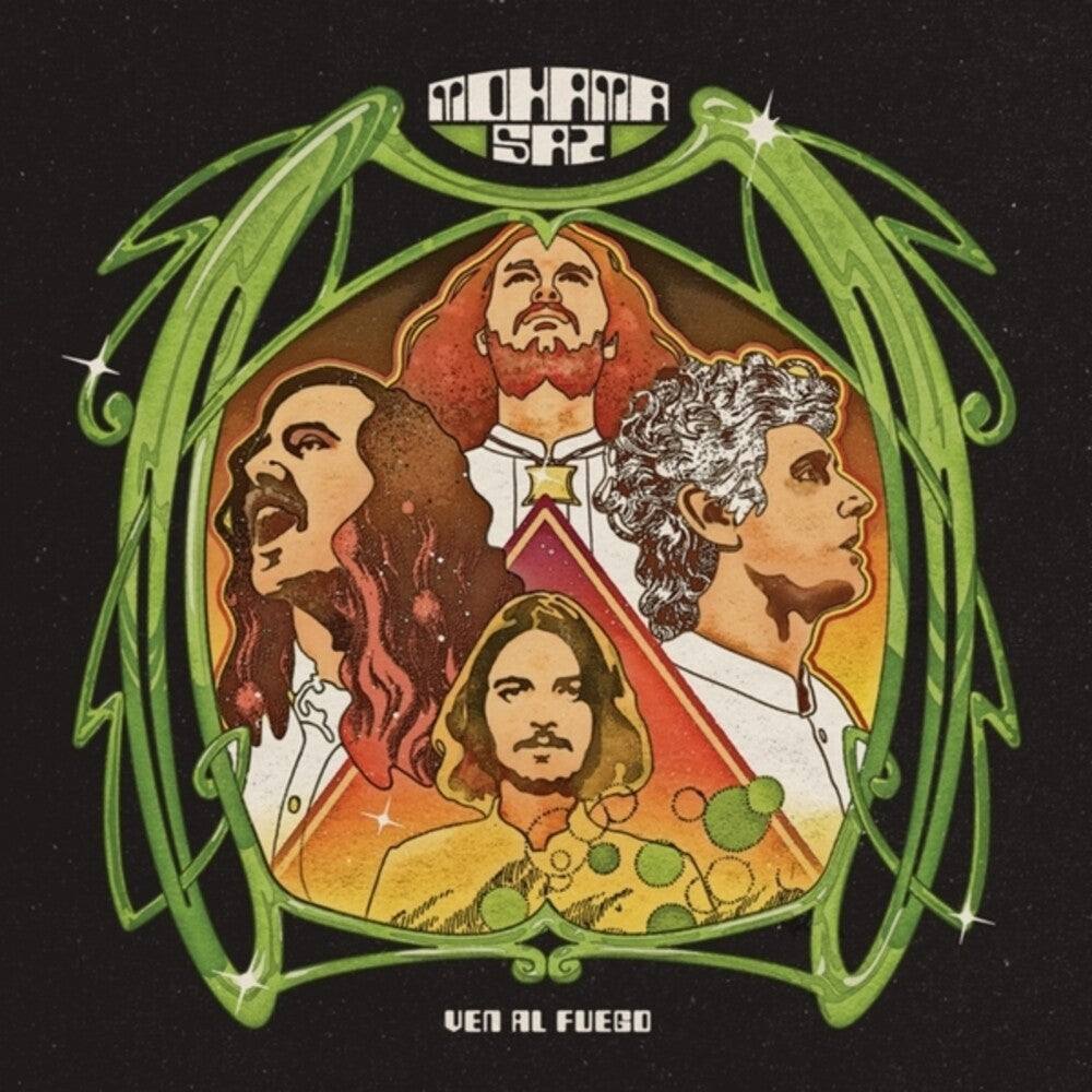 the album cover for Mohama Saz - Ven Al Fuego