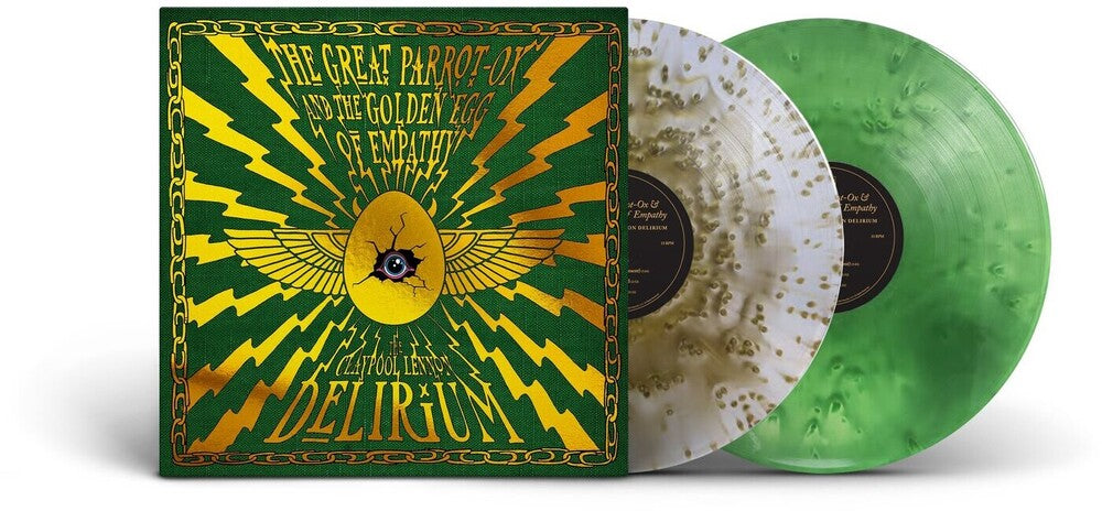 the album cover for Claypool Lennon Delirium - The Great Parrot-Ox and the Golden Egg of Empathy [Indie Exclusive]