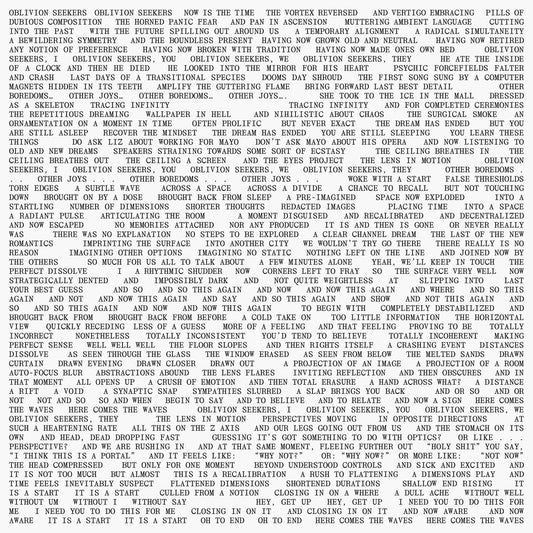 the album cover for Ben Vida - Oblivion Seekers