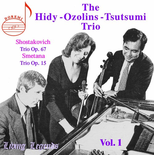 the album cover for Smetana/Shostakovich - Trios of Smetana & Shostakovich