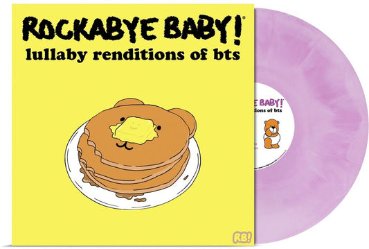 the album cover for Rockabye Baby! - Lullaby Renditions Of Bts