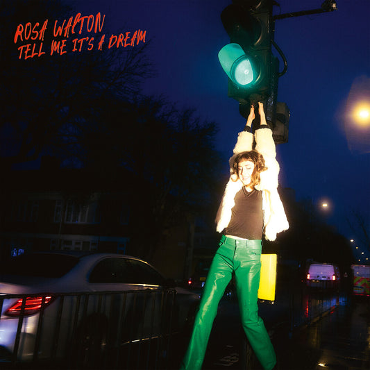 the album cover for Rosa Walton - Tell Me It's A Dream [Indie Exclusive] Yellow [Colored Vinyl] (Wsv)