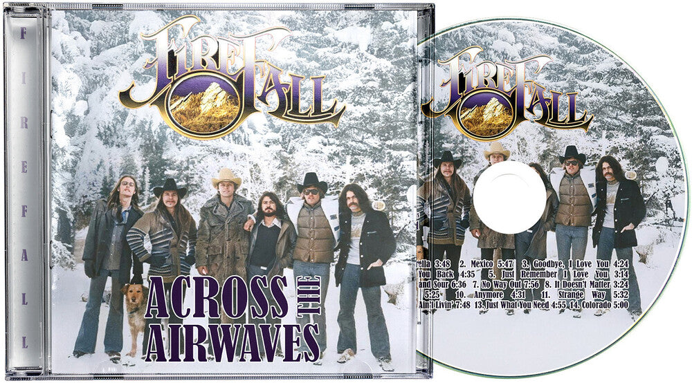 the album cover for Firefall - Across The Airwaves