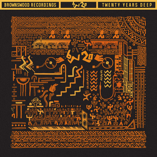 the album cover for Twenty Years Deep / Various (Colv) - Twenty Years Deep / Various [Colored Vinyl]