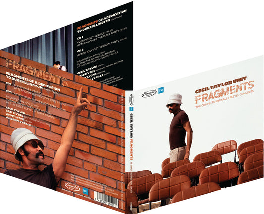 the album cover for Cecil Taylor  Unit - Fragments: Complete 1969 Salle Pleyel Concerts