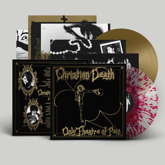 the album cover for Christian Death - Only Theatre Of Pain [Colored Vinyl] [Limited Edition] (Post)