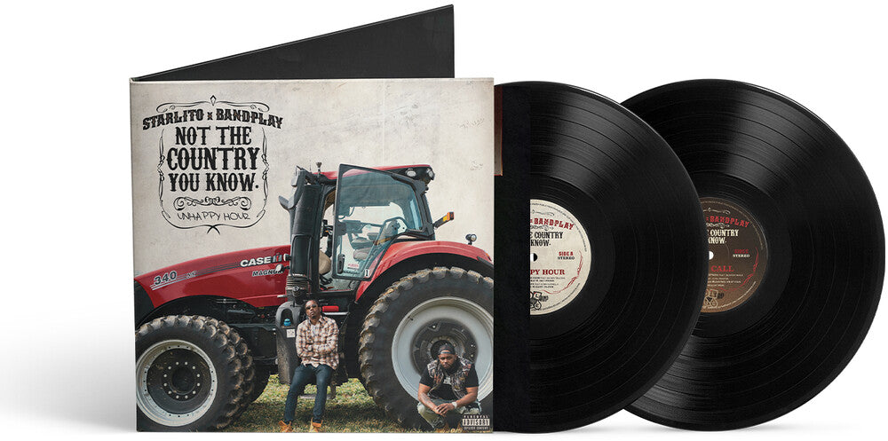 the album cover for Starlito & Bandplay - Not The Country You Know (Gate)