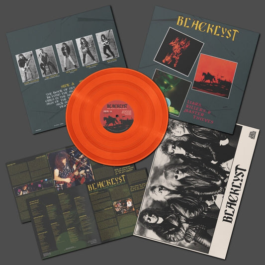 the album cover for Blacklyst - Liars Killers & Master Thieves [Colored Vinyl]