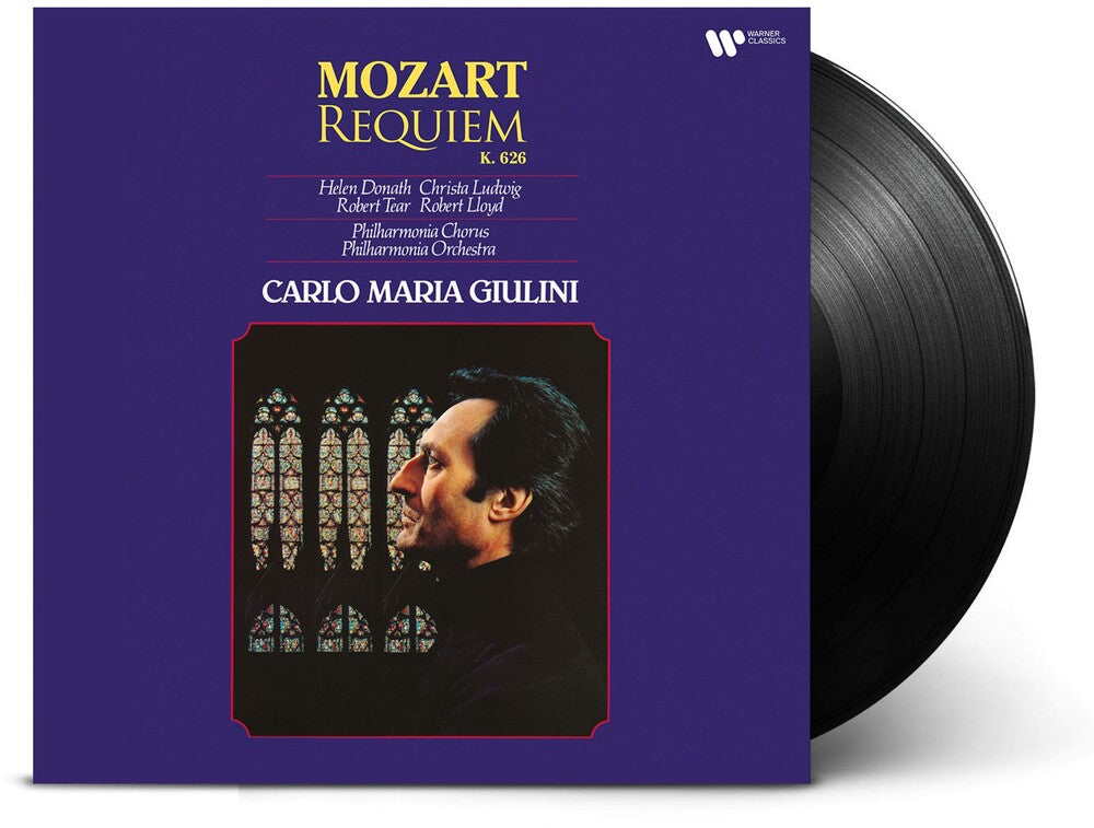 the album cover for Carlo Giulini  Maria - Mozart: Requiem [Remastered] [Reissue]